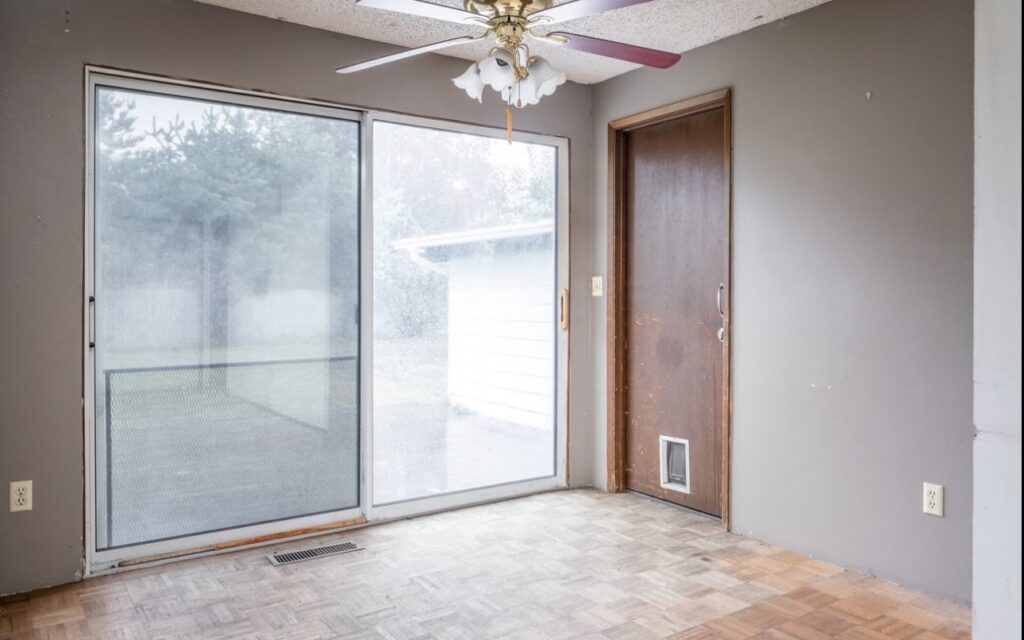 Quartz countertops, white tile backsplash, hardwood floors throughout, oak hardwood floors, new cabinets, new appliances, new paint, new trim, new moldings, mold treatment, mold removal,